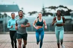 Achieving the Perfect Tone: How Often Should You Exercise for Results? 3 image of man and 3 women doing cardio exercise Sunbury-on-Thames to help tone and remove fat from the body.
