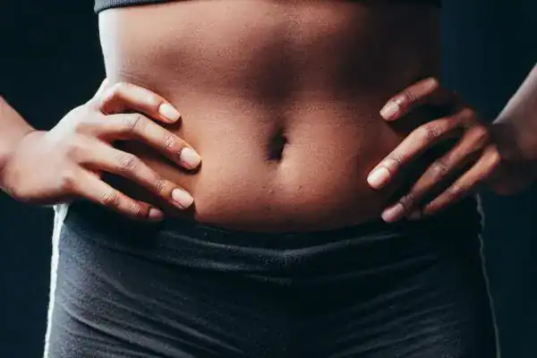 Image of a toned stomach after non surgical treatment Sunbury-on-Thames